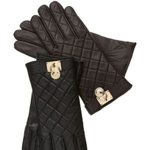 MICHAEL KORS HAMILTON LOCK GLOVES